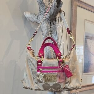 Coach Poppy GLAM LIKE NEW WITHOUT TAGS